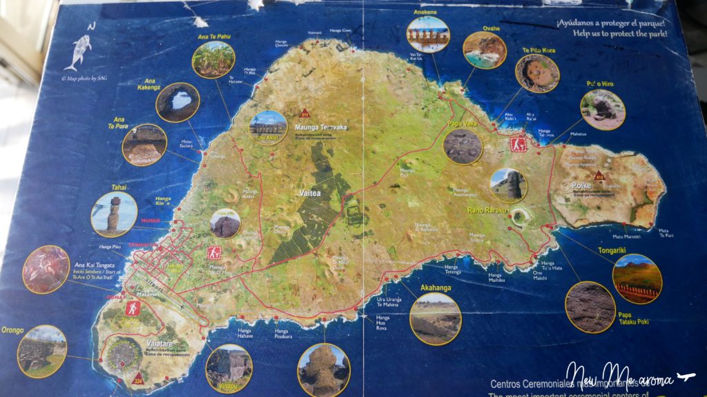 イースター島マップ