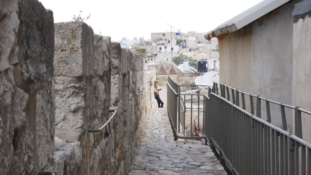 エルサレムの城壁散策